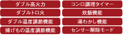 調理性能（コンロ）