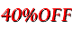40%OFF
