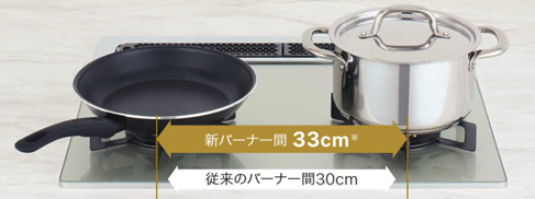 同時調理もカンタン